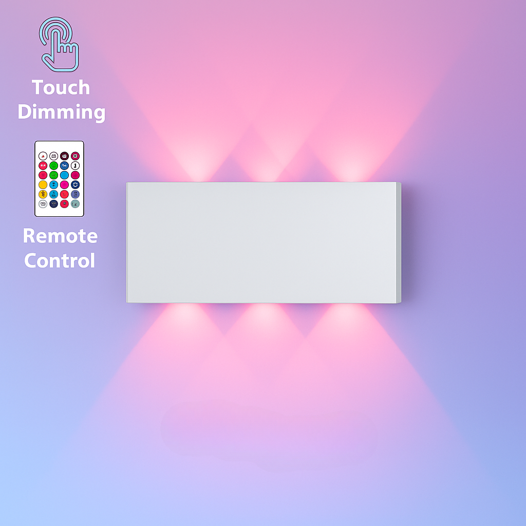 Luxe wandlamp - Zelfklevend