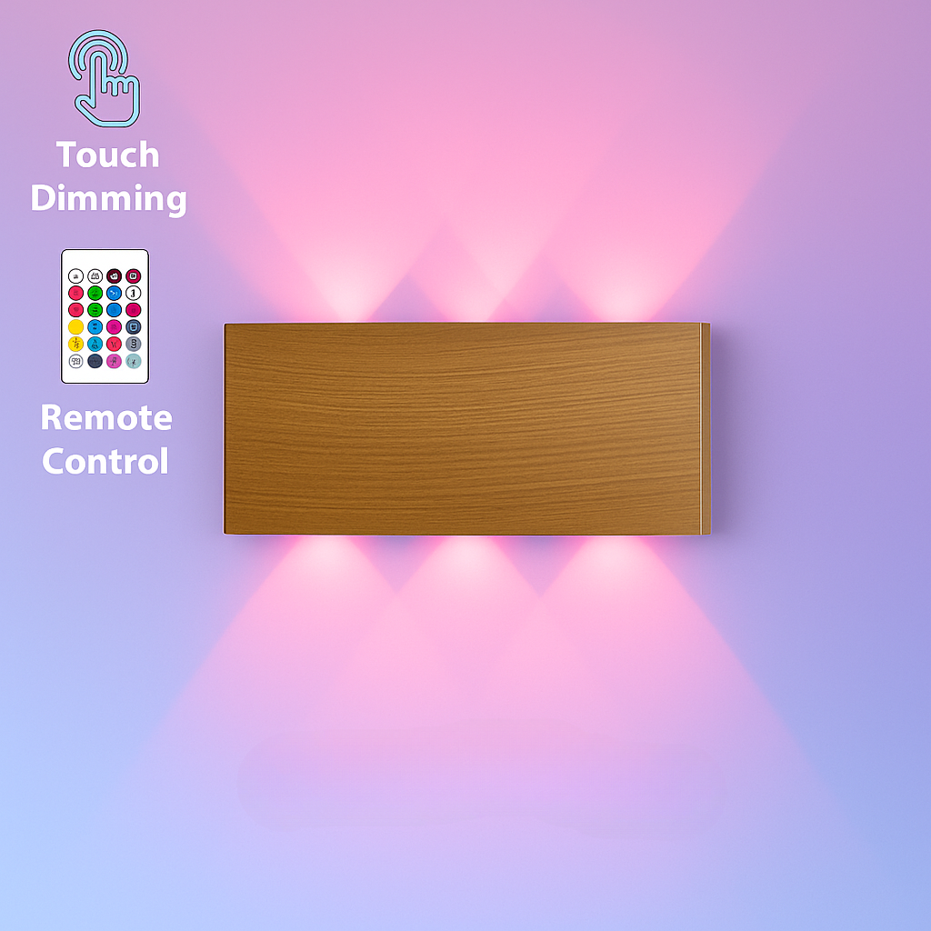 Luxe wandlamp - Zelfklevend