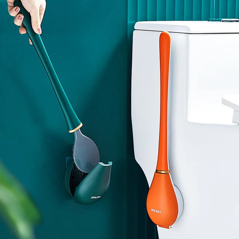 Stijlvolle Siliconen Toiletborstel