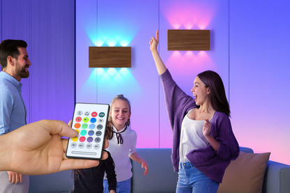 Luxe wandlamp - Zelfklevend