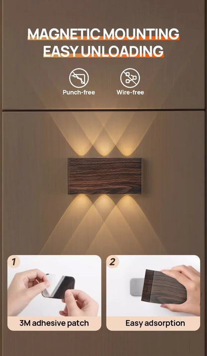 Luxe wandlamp - Zelfklevend