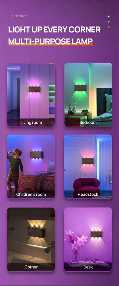 Luxe wandlamp - Zelfklevend