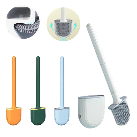 Flexibele Siliconen Toiletborstel